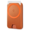 SPIGEN VALENTINUS MAGFIT+ MAGSAFE UNIVERSAL MAGNETIC CARD HOLDER METALLIC ORANGE