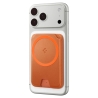 SPIGEN VALENTINUS MAGFIT+ MAGSAFE UNIVERSAL MAGNETIC CARD HOLDER METALLIC ORANGE