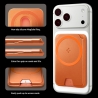 SPIGEN VALENTINUS MAGFIT+ MAGSAFE UNIVERSAL MAGNETIC CARD HOLDER METALLIC ORANGE