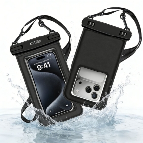 TECH-PROTECT UWC7 UNIVERSAL WATERPROOF FLOATING CASE 6.9 INCH BLACK