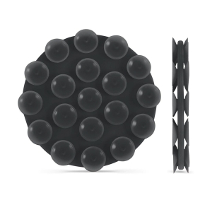 Suction pad circle grey