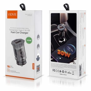 ladowarka samochodowa vidvie cc549 type c usb 4