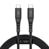 TECH-PROTECT UB11T ULTRABOOST TYPE-C CABLE PD 100W  QC3.0 200CM BLACK