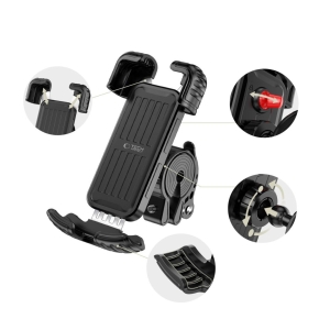 TECH-PROTECT V7 UNIVERSAL BIKE & MOTORCYCLE MOUNT BLACK
