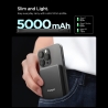 SPIGEN EA2205MQ ESSENTIAL MAGSAFE POWERBANK 5000MAH 22.5W QI2 SCHWARZ