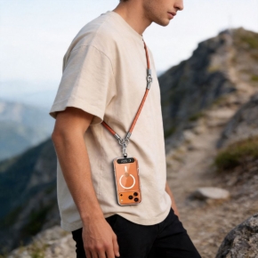 TECH-PROTECT C10S ROPE CROSSBODY & WRIST ORANGETITANIUM