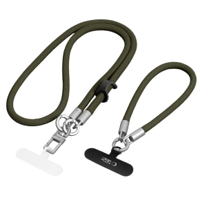 TECH-PROTECT C10S ROPE CROSSBODY & WRIST OLIVE GREENTITANIUM