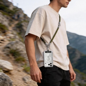 TECH-PROTECT C10S ROPE CROSSBODY & WRIST OLIVE GREENTITANIUM