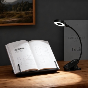 TECH-PROTECT LL100 CLIP READING LIGHT BLACK
