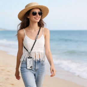 TECH-PROTECT C10S ROPE CROSSBODY & WRIST BLACKTITANIUM