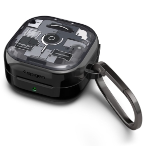 SPIGEN ULTRA HYBRID SAMSUNG GALAXY BUDS 4  4 PRO ZERO ONE BLACK