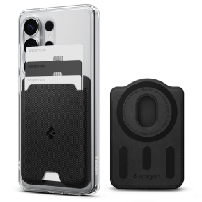 SPIGEN URBAN FIT WALLET MAGSAFE MAGNETIC CARD HOLDER GALAXY S BLACK