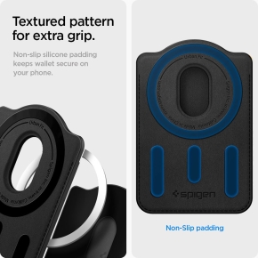 SPIGEN URBAN FIT WALLET MAGSAFE MAGNETIC CARD HOLDER GALAXY S BLACK