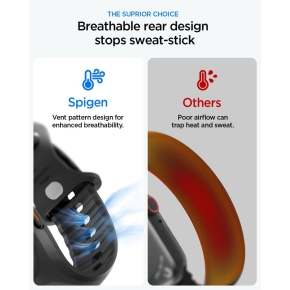 SPIGEN LIQUID AIR 'PRO' APPLE WATCH ULTRA 1  2  3 (49 MM) BLACK