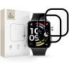 HYBRIDGLAS TECH-PROTECT GLASS FLEX+ 2-PACK XIAOMI REDMI WATCH 6 SCHWARZ
