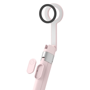 TECH-PROTECT L10S MAGSAFE BLUETOOTH SELFIE STICK TRIPOD PINKGREY