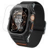 SPIGEN LITE FIT PRO & TEMPERED GLASS APPLE WATCH ULTRA 1  2  3 (49 MM) MATTE BLACK