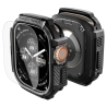 SPIGEN RUGGED ARMOR & TEMPERED GLASS APPLE WATCH ULTRA 1  2  3 (49 MM) MATTE BLACK