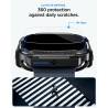 SPIGEN RUGGED ARMOR & TEMPERED GLASS APPLE WATCH ULTRA 1  2  3 (49 MM) MATTE BLACK