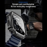 SPIGEN RUGGED ARMOR & TEMPERED GLASS APPLE WATCH ULTRA 1  2  3 (49 MM) MATTE BLACK