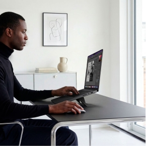 SPIGEN LD201-S6 SLIMFOLD LAPTOP STAND SPACE GREY