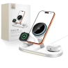 TECH-PROTECT A51 ARCTICBOOST 3IN1 MAGNETIC MAGSAFE WIRELESS CHARGER 25W QI2.2 WHITE