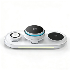 TECH-PROTECT A51 3IN1 MAGNETIC MAGSAFE WIRELESS CHARGER 25W QI2.2 WHITE