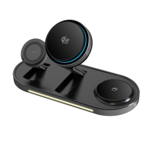 TECH-PROTECT A51 3IN1 MAGNETIC MAGSAFE WIRELESS CHARGER 25W QI2.2 BLACK