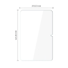 SZKŁO HARTOWANE TECH-PROTECT GLASS FIT+ 2-PACK XIAOMI REDMI PAD 2 9.7 CLEAR