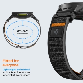 SPIGEN ATHLEX AIR GARMIN QUICKFIT 22 MM ACTIVE BLACKORANGE