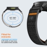 SPIGEN ATHLEX AIR GARMIN QUICKFIT 22 MM ACTIVE BLACKORANGE