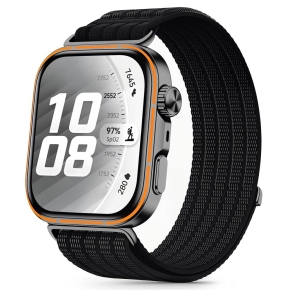 TECH-PROTECT NYLON HUAWEI WATCH FIT 3  4  4 PRO  5  5 PRO BLACK