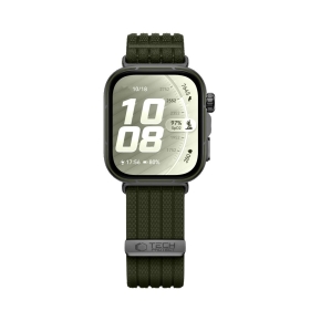 TECH-PROTECT NYLON HUAWEI WATCH FIT 3  4  4 PRO  5  5 PRO MILITARY GREEN