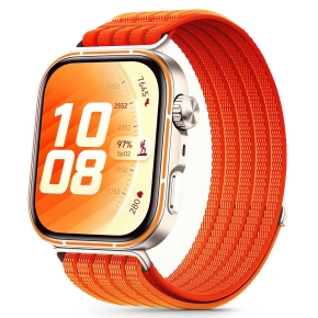 TECH-PROTECT NYLON HUAWEI WATCH FIT 3  4  4 PRO  5  5 PRO ORANGE