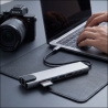 TECH-PROTECT HB09 HUB ADAPTER 8IN1 TYPE-C + USB-A3.0 + USB-C3.0 + HDMI 4K 60HZ + SDTF + PD100W + RJ45 1000MBS SPACE GREY