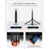 SPIGEN S582W BLUETOOTH SELFIE STICK TRIPOD BLACK