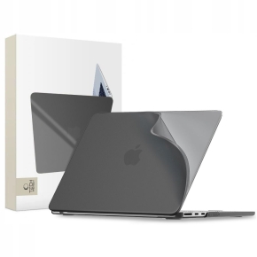 TECH-PROTECT SOFTSHELL MACBOOK AIR 15 M2-M5 2023-2026 MATTE BLACK