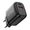TECH-PROTECT NCA65W-GAN 2-PORT NETWORK CHARGER PD 65W  QC3.0 BLACK