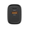 TECH-PROTECT NCA65W-GAN 2-PORT NETWORK CHARGER PD 65W  QC3.0 BLACK