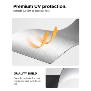 SPIGEN UO260 UNIVERSAL CAR FRONT WINDSHIELD SUNSHADE S BLACK