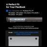 SPIGEN AIRSKIN MACBOOK PRO 14 M1-M5 PRO  M5 PRO MAX 2021-2026 FROST BLACK