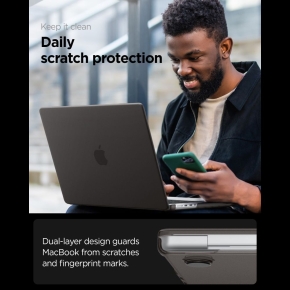 SPIGEN AIRSKIN MACBOOK PRO 14 M1-M5 PRO  M5 PRO MAX 2021-2026 FROST BLACK