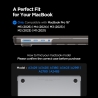 SPIGEN AIRSKIN MACBOOK PRO 16 M1-M5  M5 PRO  M5 PRO MAX 2021-2026 FROST BLACK