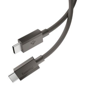 SPIGEN EB6015CC ESSENTIAL TYPE-C CABLE 60W 150CM GUNMETAL
