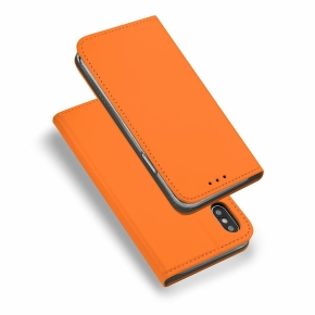 MAGNET BOOK Case for Samsung S5 Orange