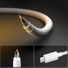 SPIGEN EB6015AC ESSENTIAL TYPE-C CABLE 60W 150CM WHITE