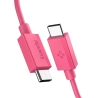 SPIGEN EB6010CC ESSENTIAL TYPE-C CABLE 60W 100CM PINK