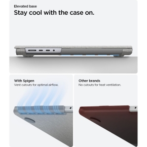 SPIGEN URBAN FIT MACBOOK PRO 14 M1-M5  M5 PRO  M5 PRO MAX 2021-2026 HEATHER GREY