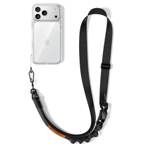 TECH-PROTECT C9S ROPE CROSSBODY BLACKORANGE