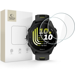 SZKŁO HARTOWANE TECH-PROTECT GLASS FIT+ 2-PACK GARMIN FORERUNNER 70  170 CLEAR